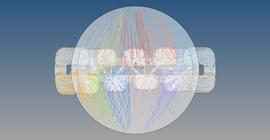 Almax Mori | FEA | Stream Lines