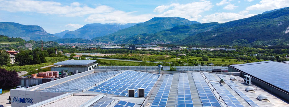 We operate in Vallagarina green valley where industry operates in harmony with natural environment.