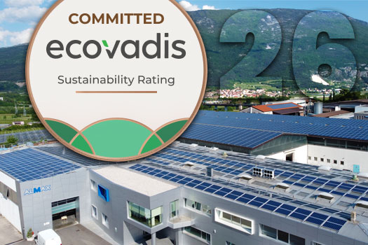 Almax Mori | FEA | Sustainability: Almax Mori Confirms the EcoVadis “Committed Badge” | ALMAX MORI SRL takes a significant step forward in its Corporate Social Responsibility journey, achieving international recognition for its commitment to sustainability.